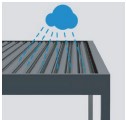 Aluminum Pergola Rain