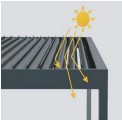 Aluminum Pergola Sun
