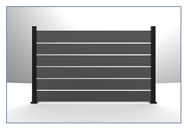Fence Panel Spacing