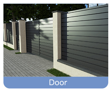 Door Fence Panel