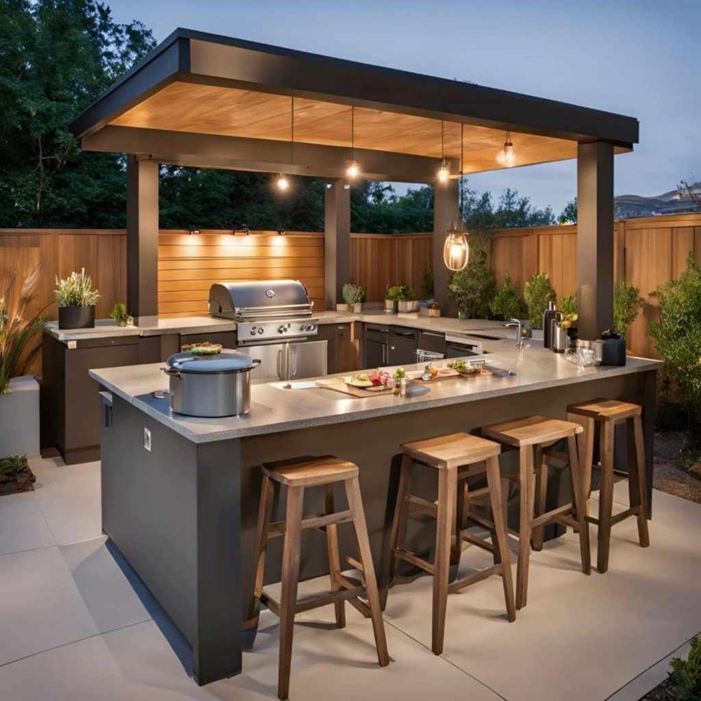 Designing Your Dream Outdoor Kitchen Pergola