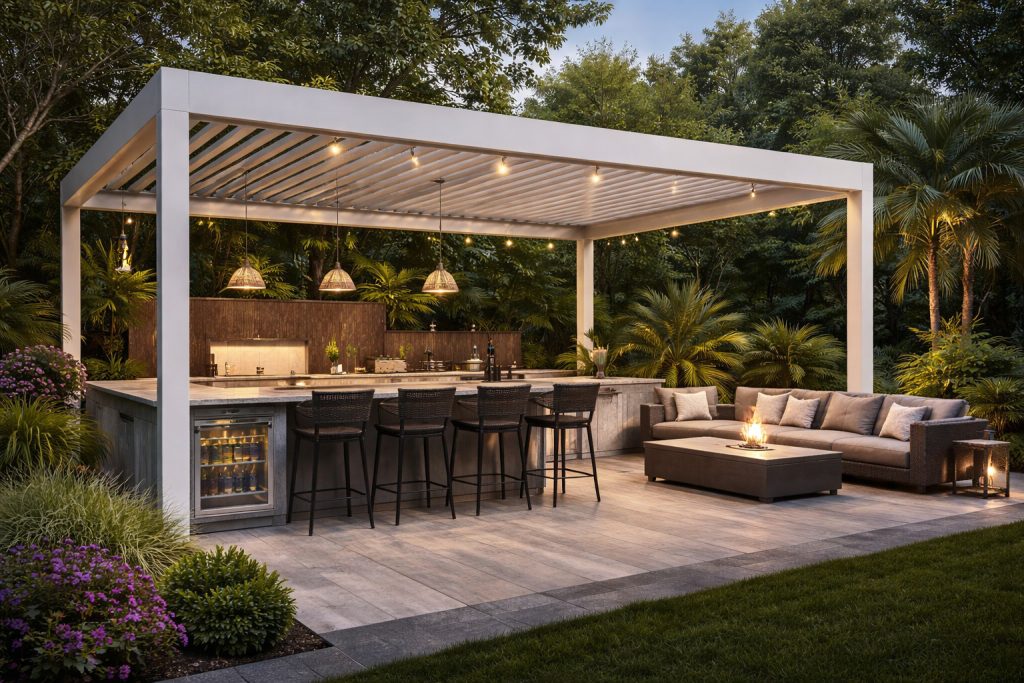 Heavy Duty Aluminum Pergolas